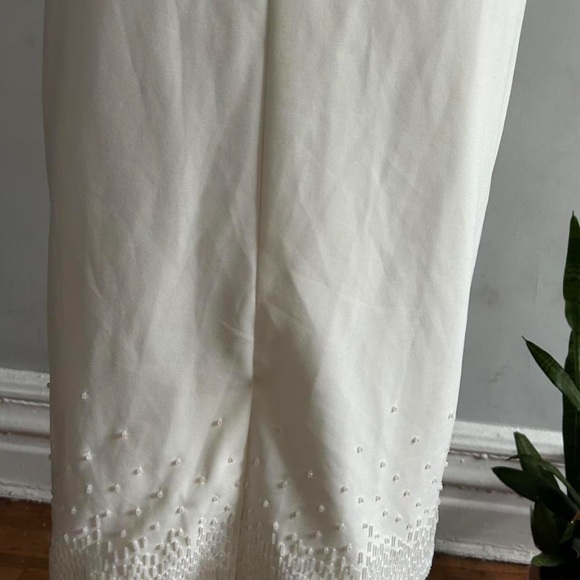 Rachel Allan White Backless Dress - Picture 5 of 7